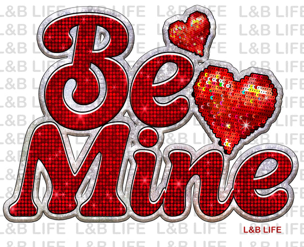 BE MINE HEARTS