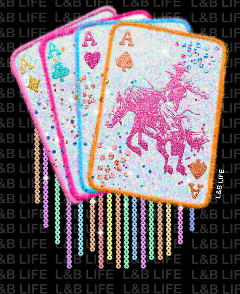 NEON COWBOY CARDS