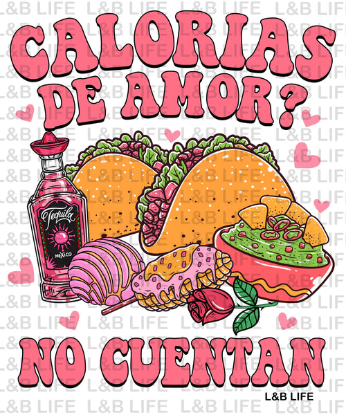 CALORIAS DE AMOR NO CUENTAN