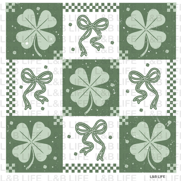 CLOVER BOWS CHECKERS