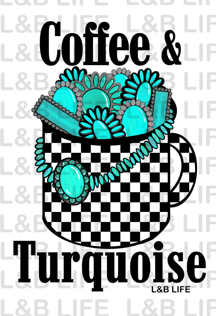 COFFEE AND TURQUOISE