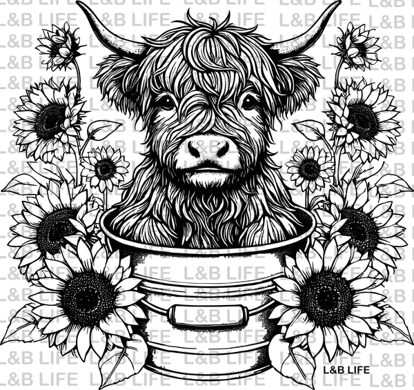 SUNFLOWER COW