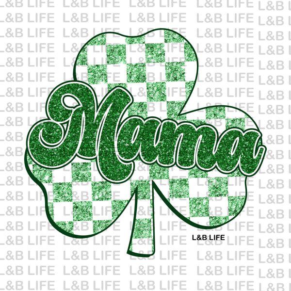 MAMA GLITTER SHAMROCK