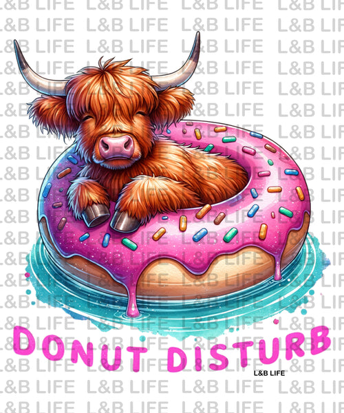 DONUT DISTURB COW