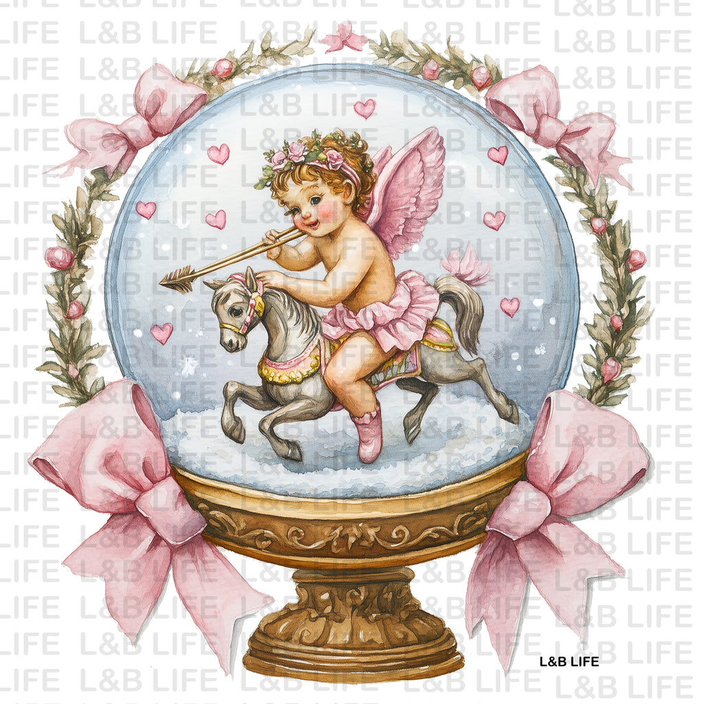 SNOWGLOBE BABY ANGEL