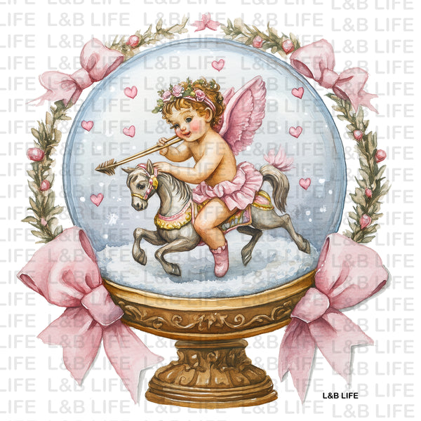 SNOWGLOBE BABY ANGEL