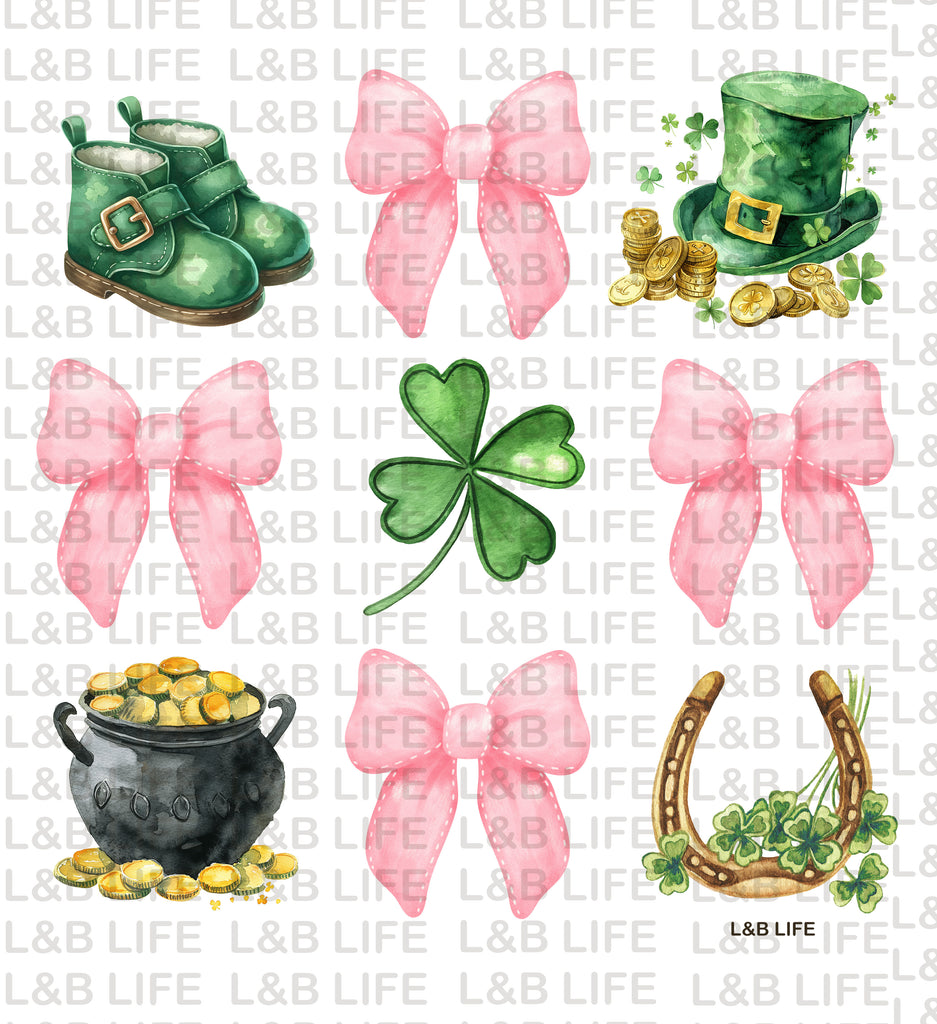 SHAMROCK HORSESHOE BOWS