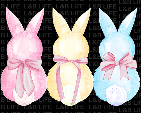 3 BOW BUNNIES