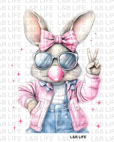 PEACE SIGN BUNNY