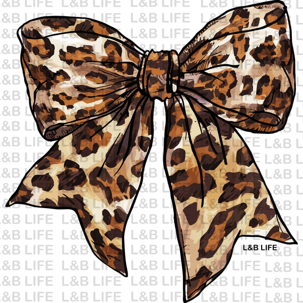 LEOPARD BOW