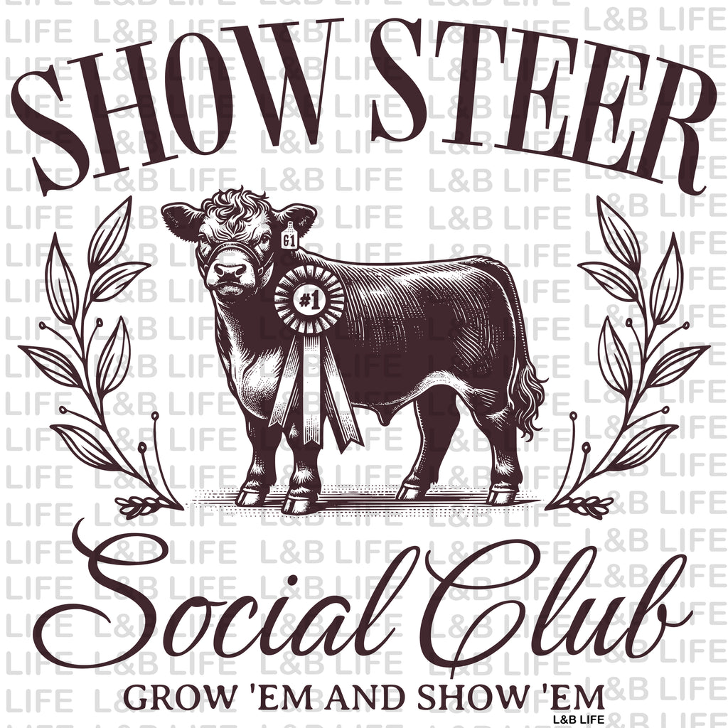 SHOW STEER SOCIAL CLUB