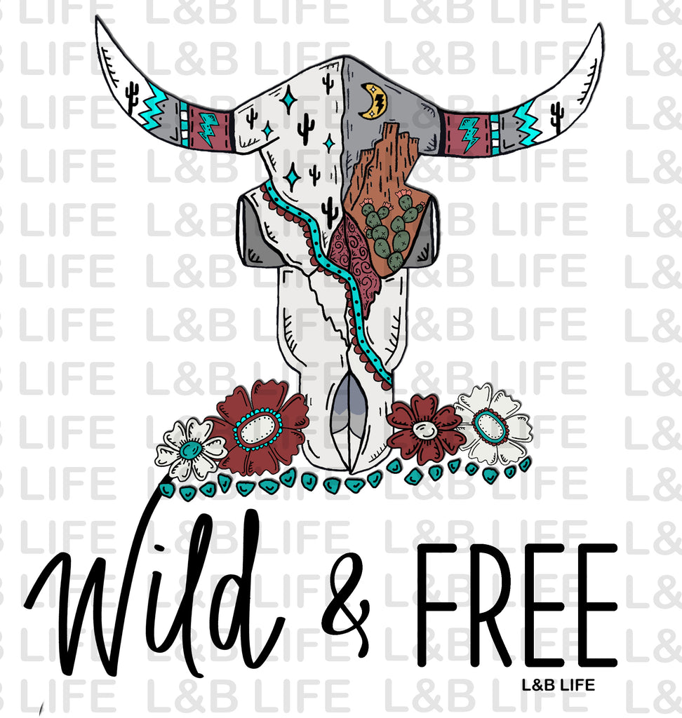 WILD AND FREE STEER