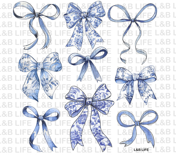 BLUE RIBBION BOWS