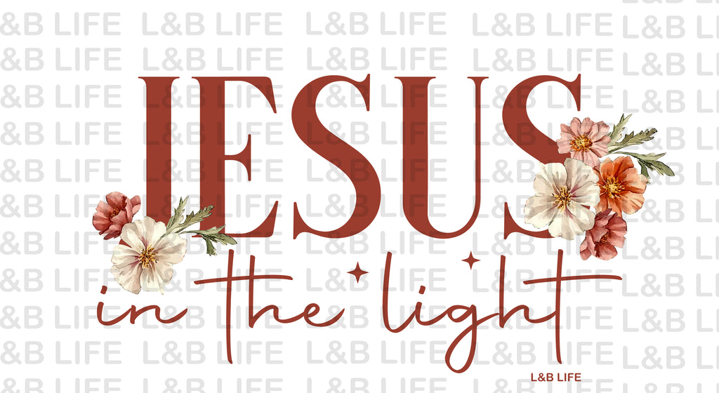 JESUS IS THE LIGHT (FRONT )