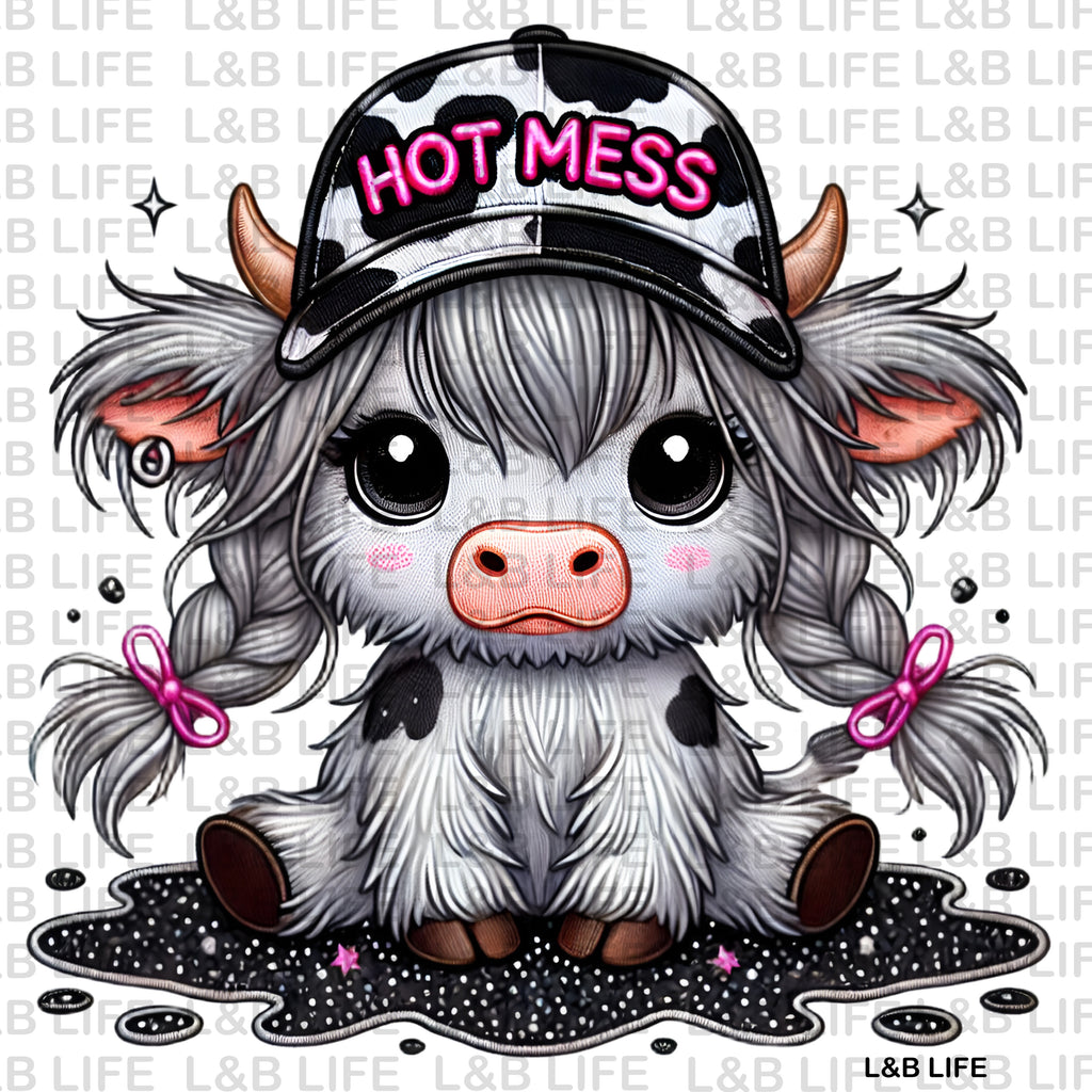 HOT MESS BABY COW