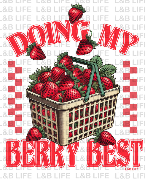 DOING MY BERRY BEST