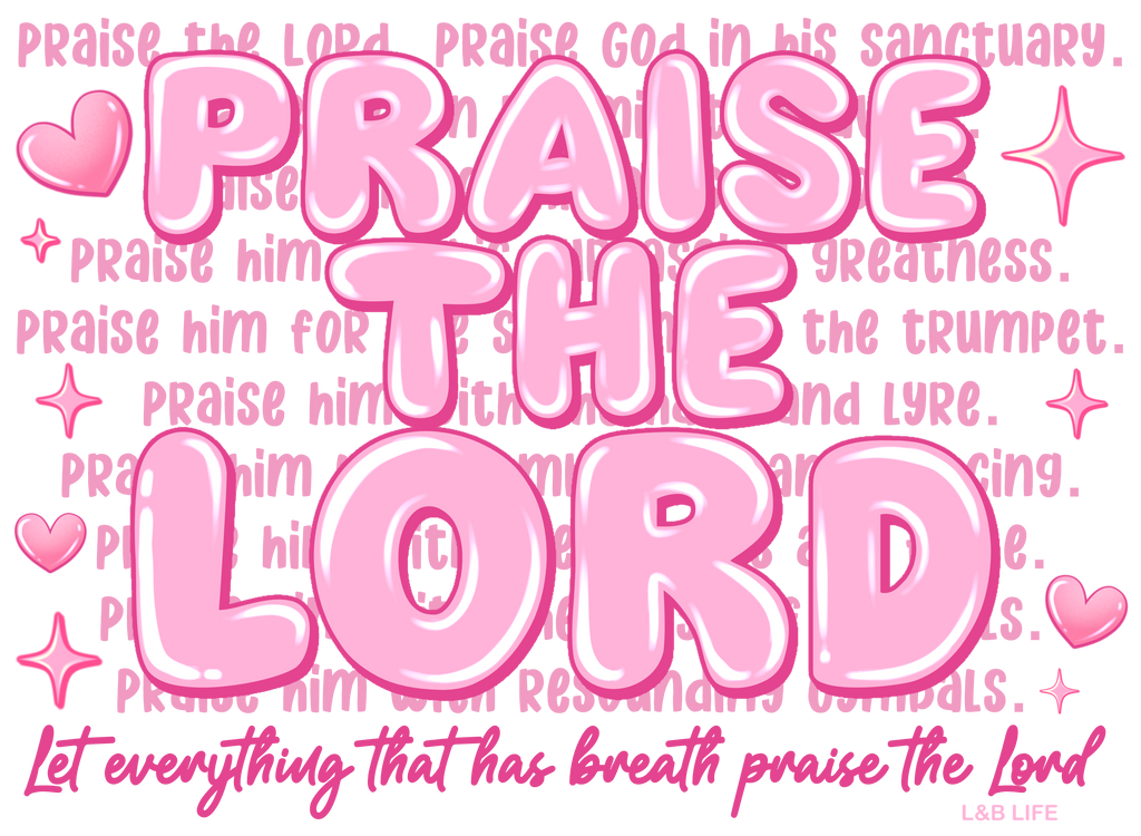 PRAISE THE LORD ( FRONT )