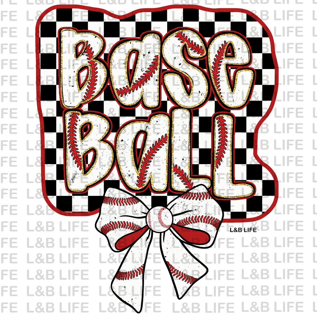 BASEBALL CHECKER BOW