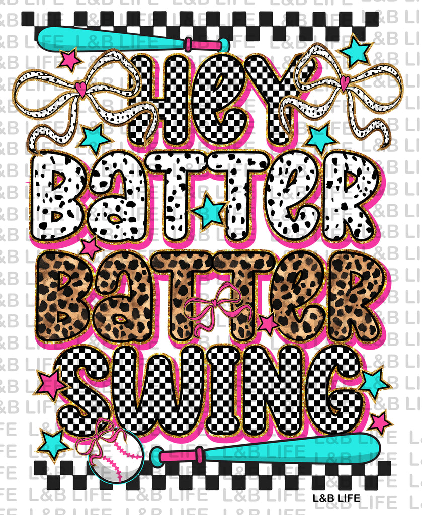 HEY BATTER BATTER SWING