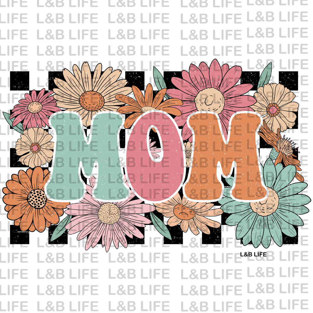 MOM CHECKER FLOWERS
