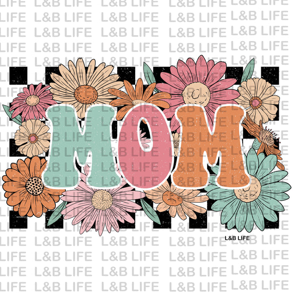 MOM CHECKER FLOWERS
