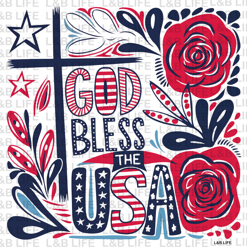 GOD BLESS THE USA