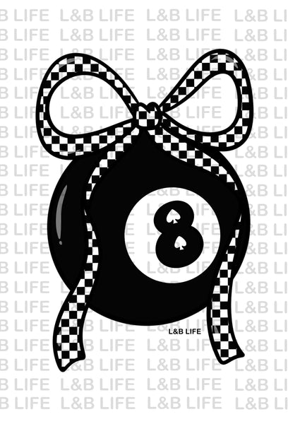 CHECKER 8 BALL