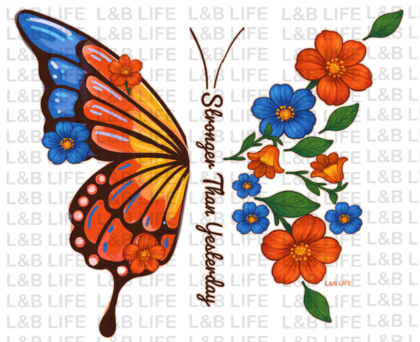 SHES STRONGER THAN YESTERDAY