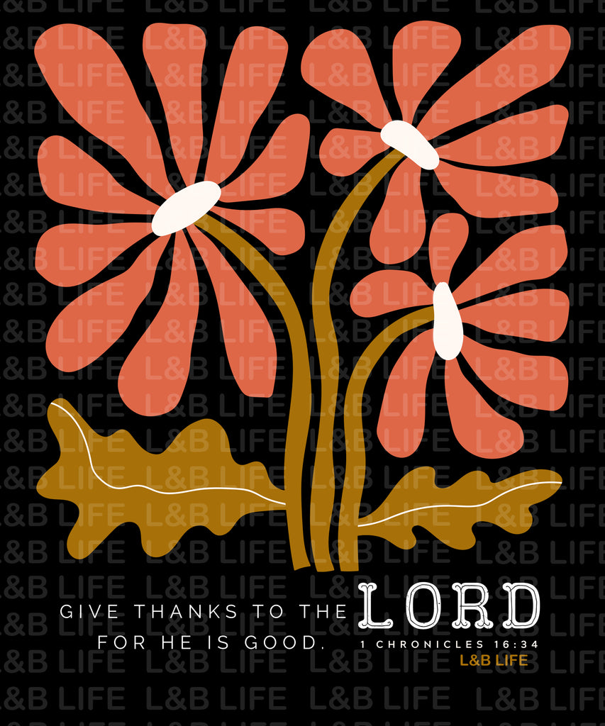 GIVE THANKS TO THE LORD