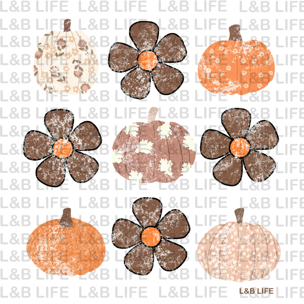 FLOWER PUMPKINS