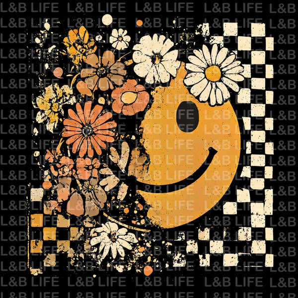 FLOWER CHECKER SMILEY
