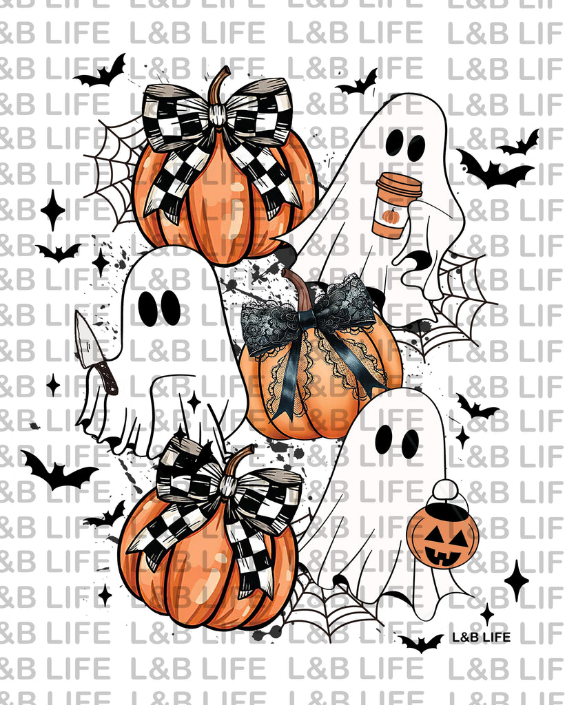 CHECKER PUMPKIN 3 GHOST