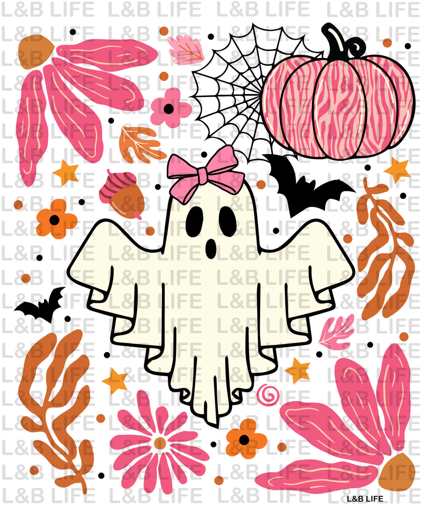 PINK BOW GHOST