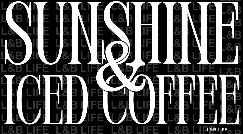 SUNSHINE AND ICE COFFEE