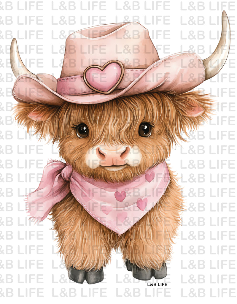 PINK HEART COWBOY HAT