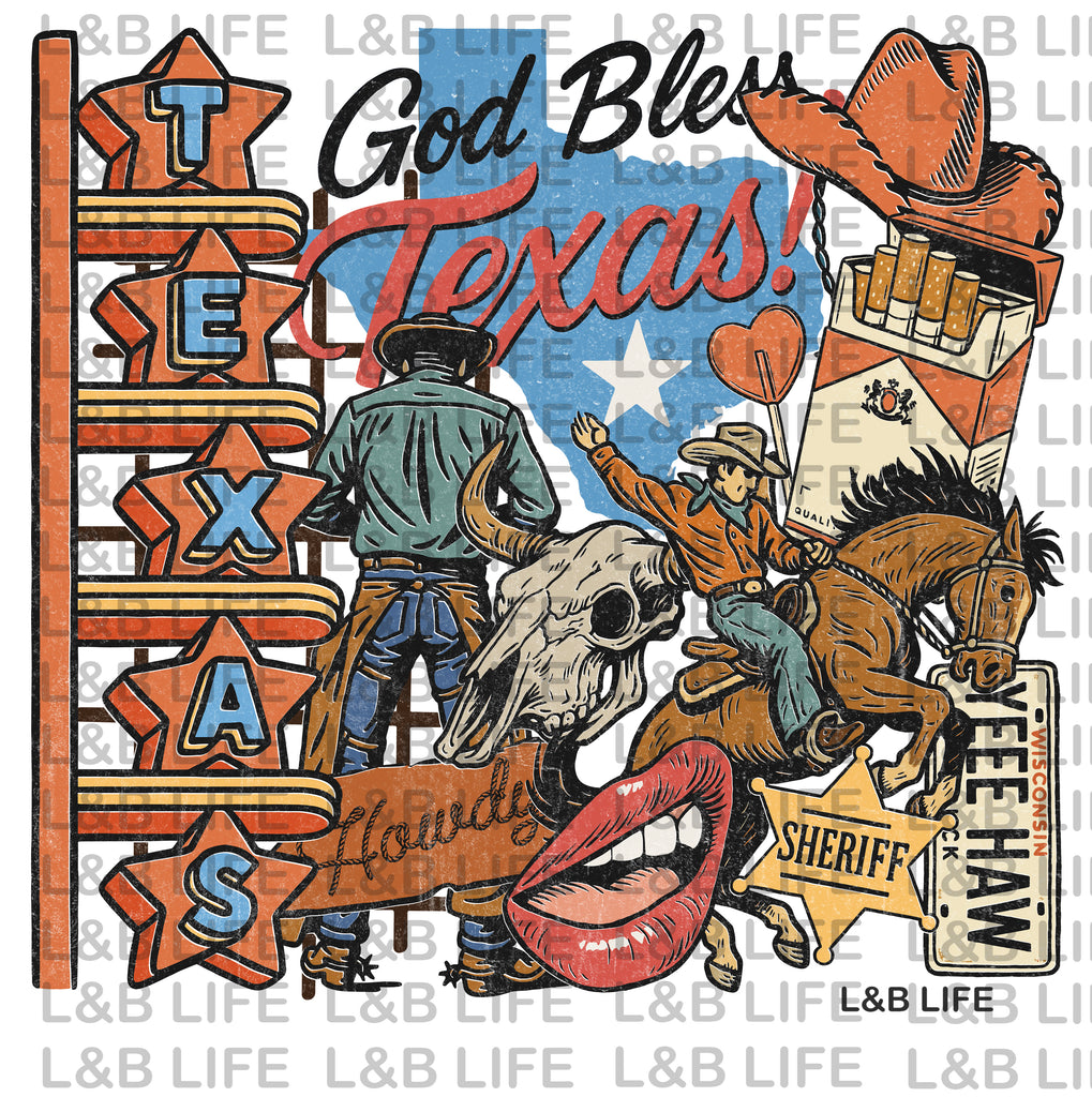 GOD BLESS TEXAS