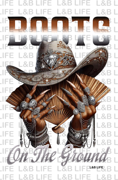 BOOTS ON THE GROUND HAT FAN