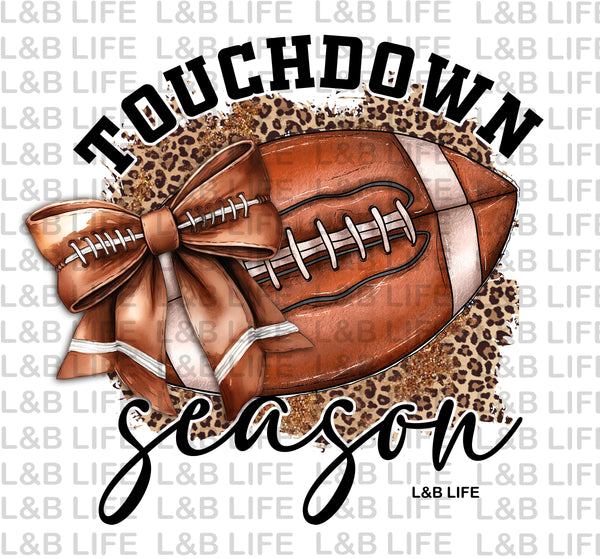 TOUCHDOWN SEASON FOOTBALL BOW