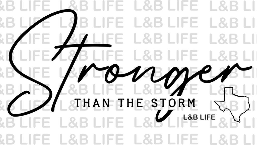 STONGER THAN THE STORM