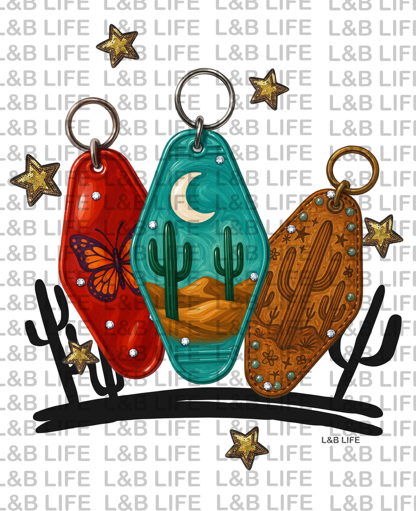 WESTERN KEYCHAINS