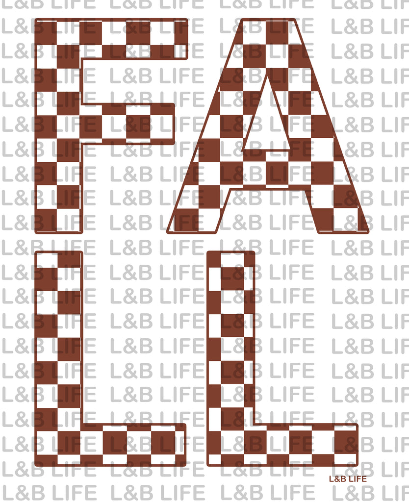 CHECKER FALL