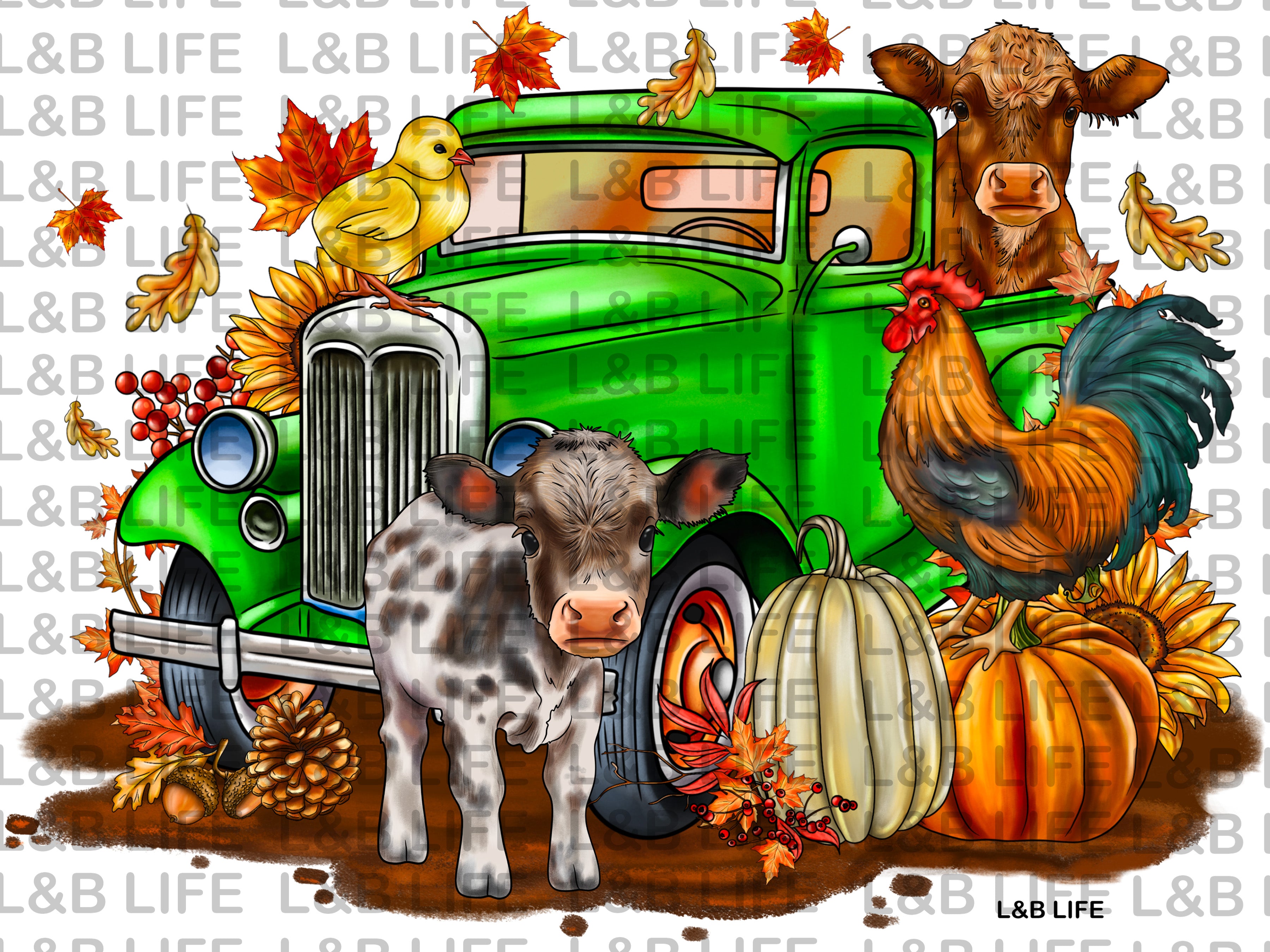 ANIMAL FALL TRUCK