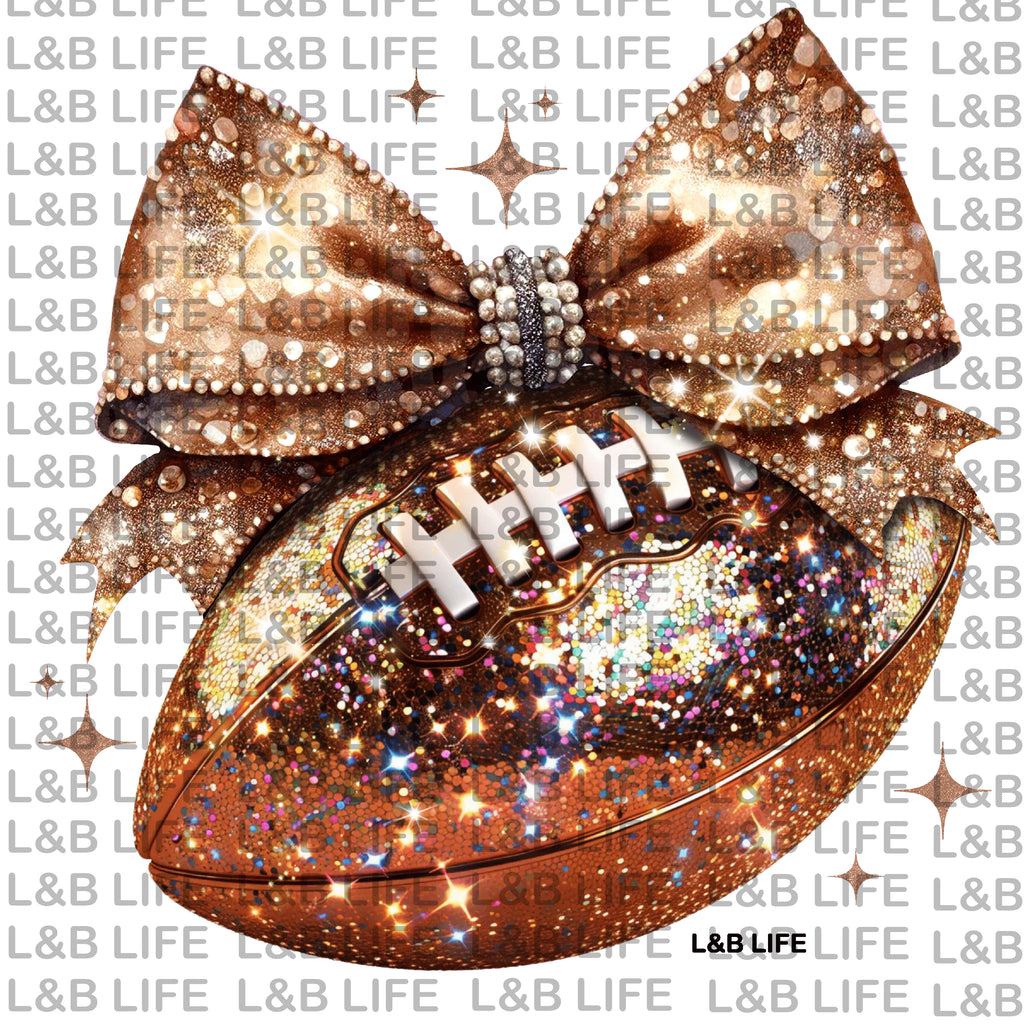 RHINESTONE FOOTBALL