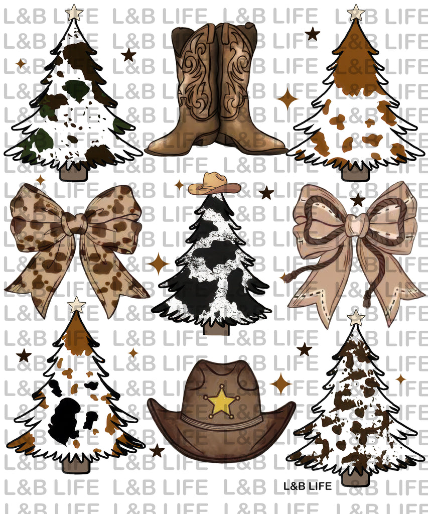 COWHIDE TREES