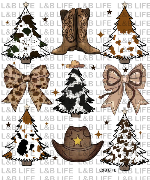 COWHIDE TREES