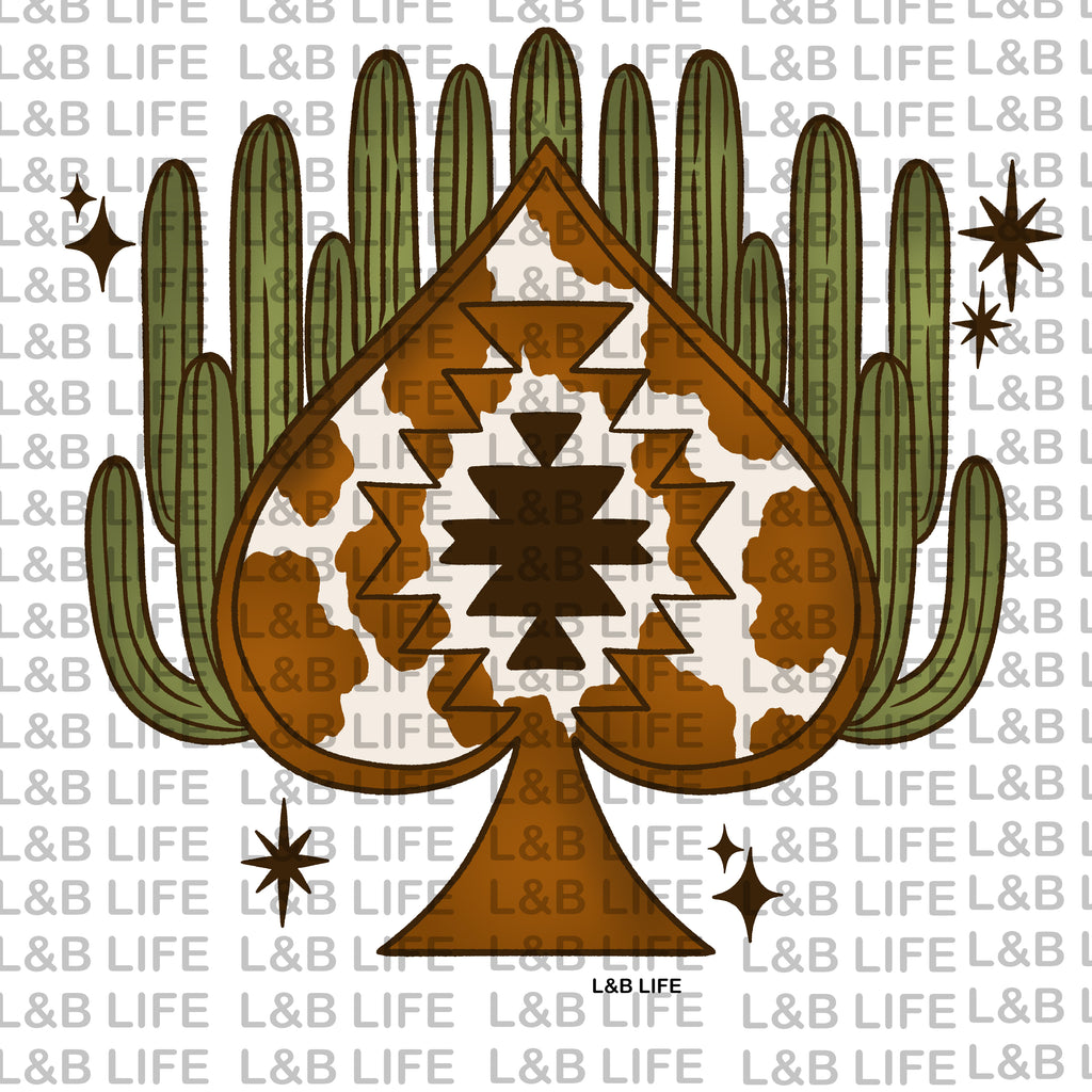 CACTUS COWHIDE ACE