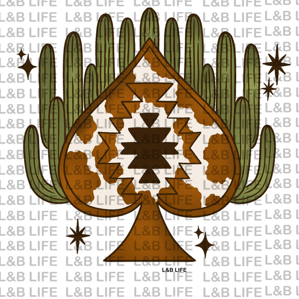 CACTUS COWHIDE ACE