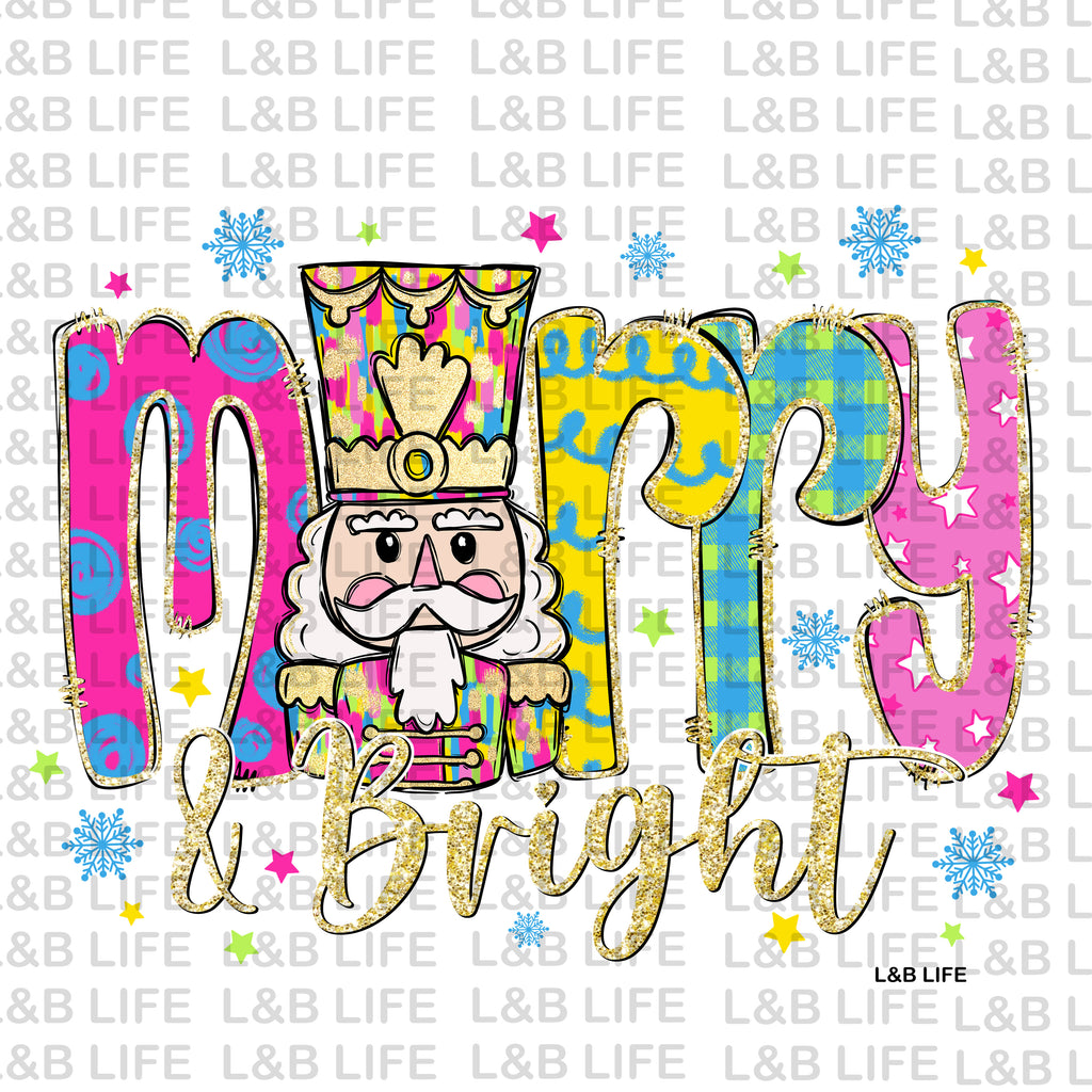 MERRY AND BRIGHT NUTCRACKER