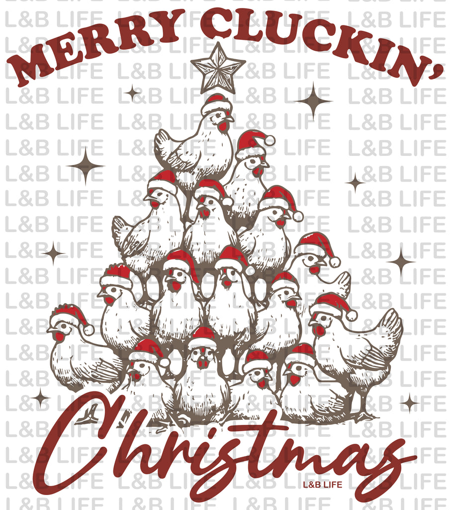 MERRY CLUCKIN CHRISTMAS