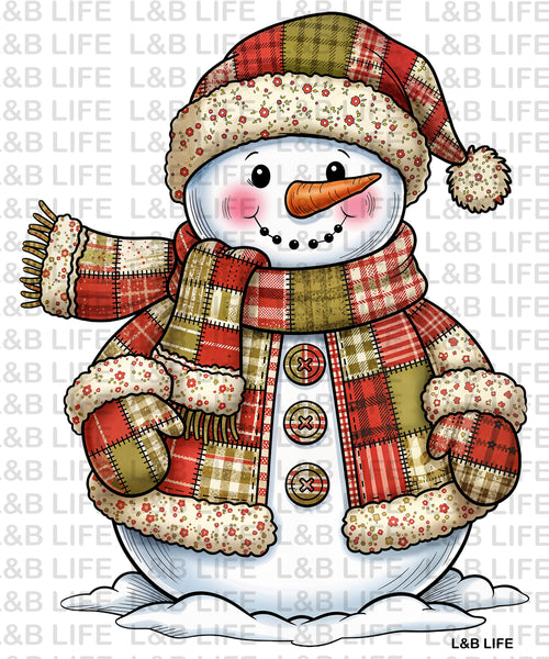 QUILT SNOWMAN